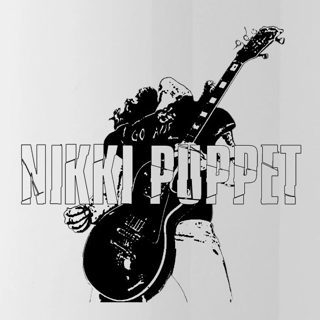 NP gitarrist Logo weiss