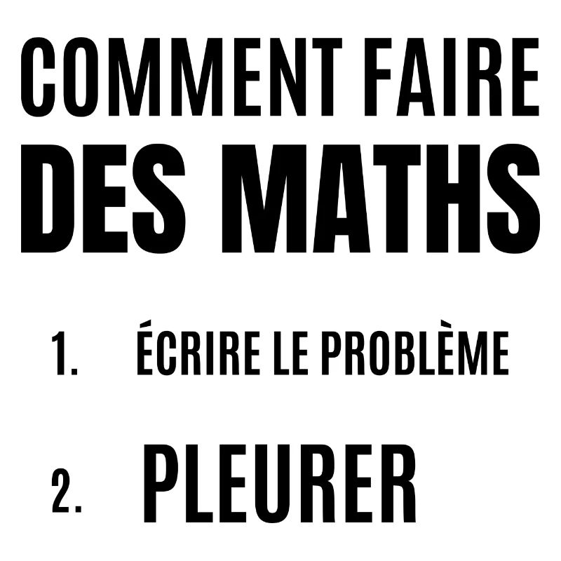 comment faire des maths