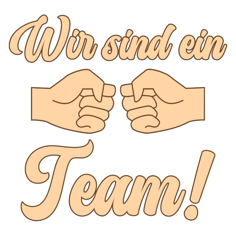 Wir sind ein Team