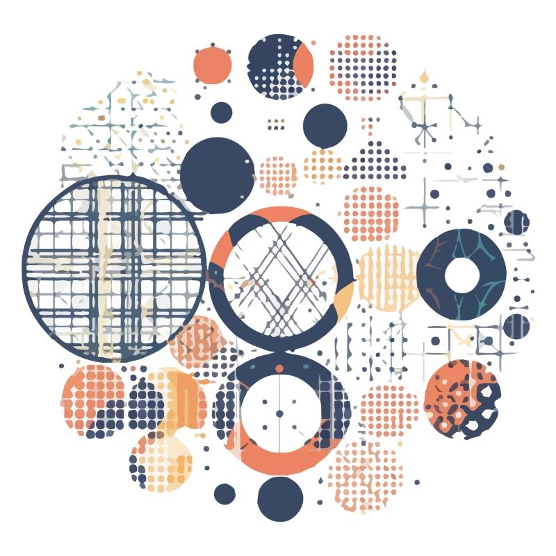 Vintage geometric pattern