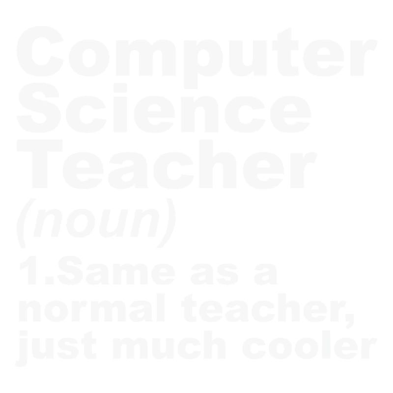 Computer Science Teacher Definition