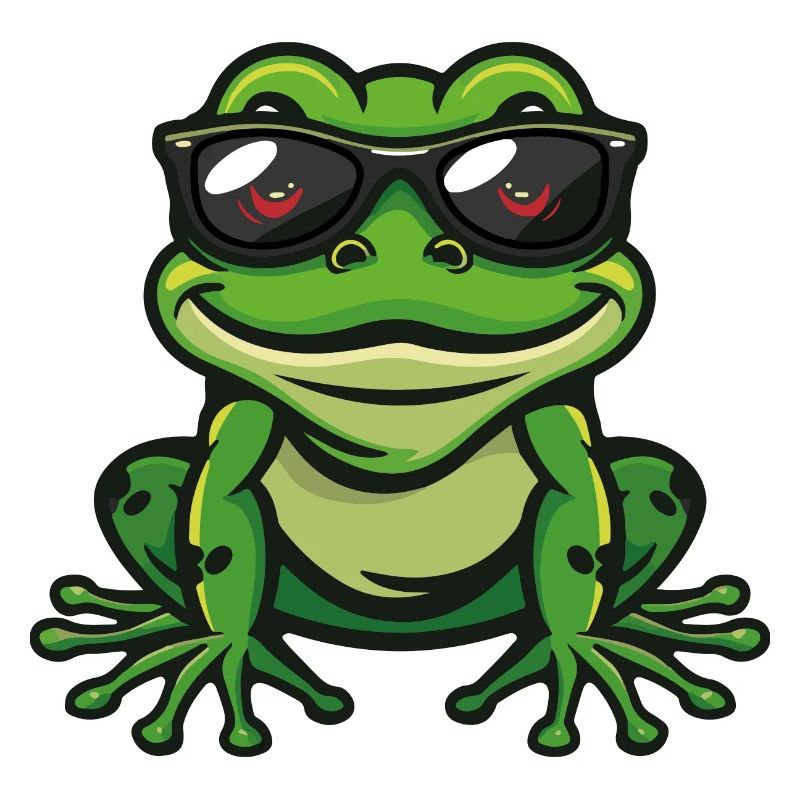 Frog Comic Cool