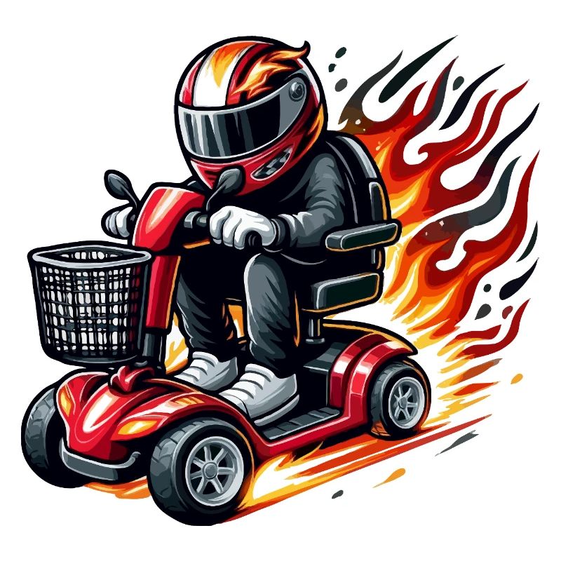 Scooter de course