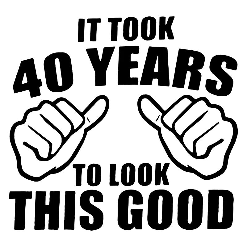 il a fallu 40 ans pour être aussi beau