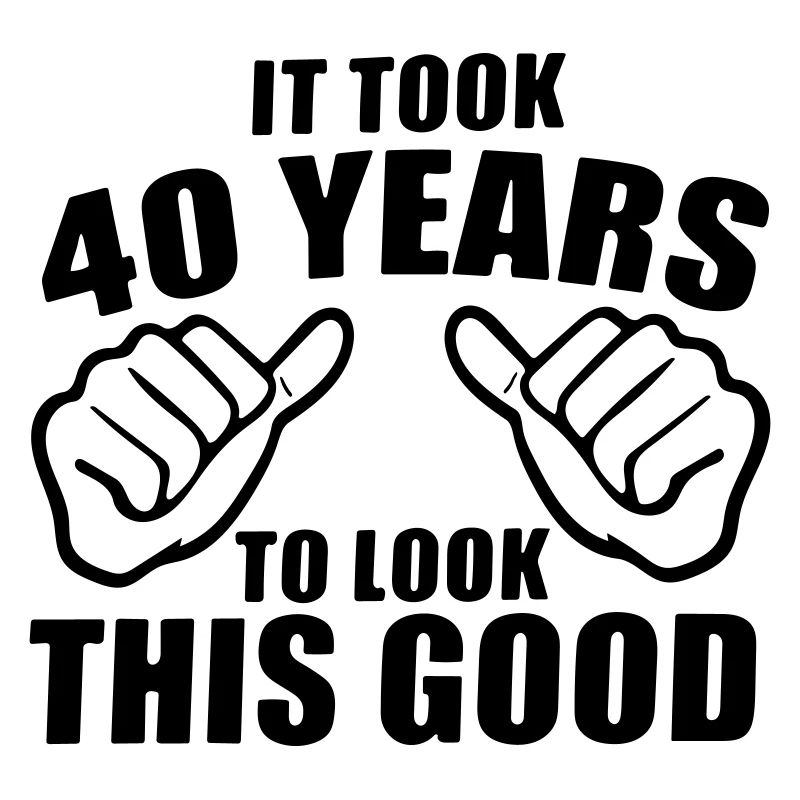 il a fallu 40 ans pour être aussi beau
