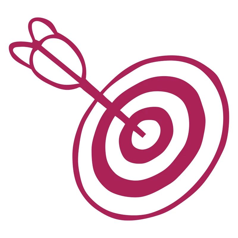 cible fleche flechette mille centre