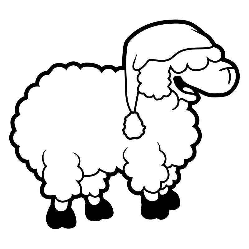 Sleep Sheep Sleeping Hat