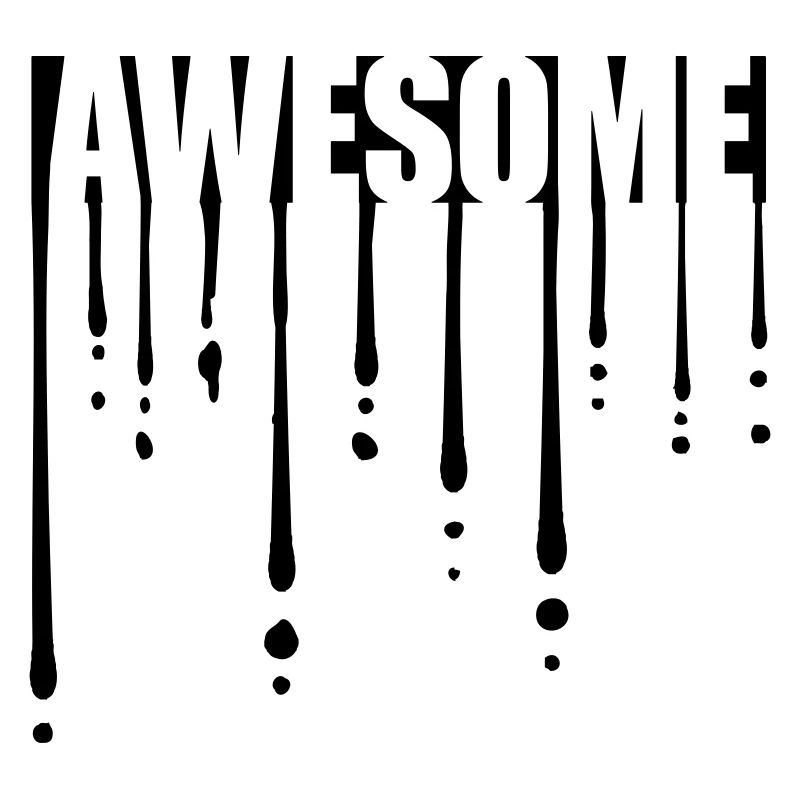 Laisse tomber des graffitis impressionnants