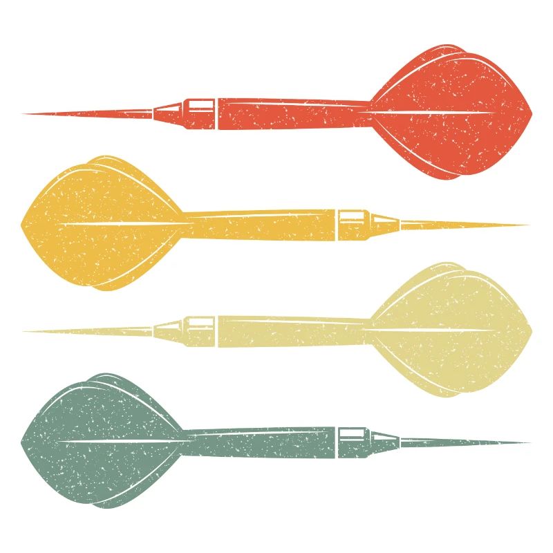 Fléchettes Dart vintage rétro