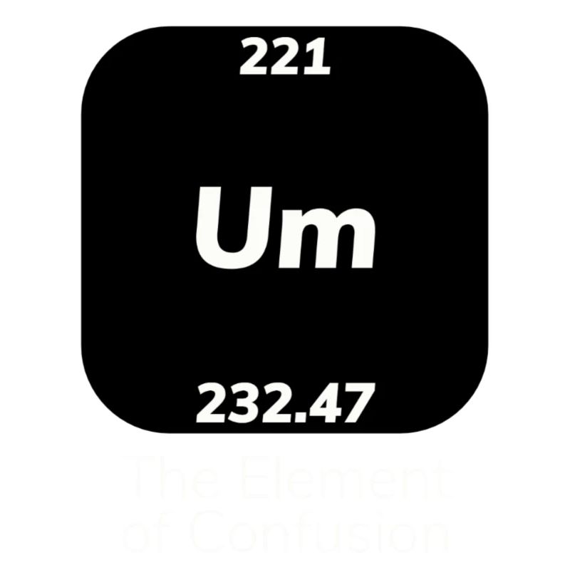 Um élément de confusion