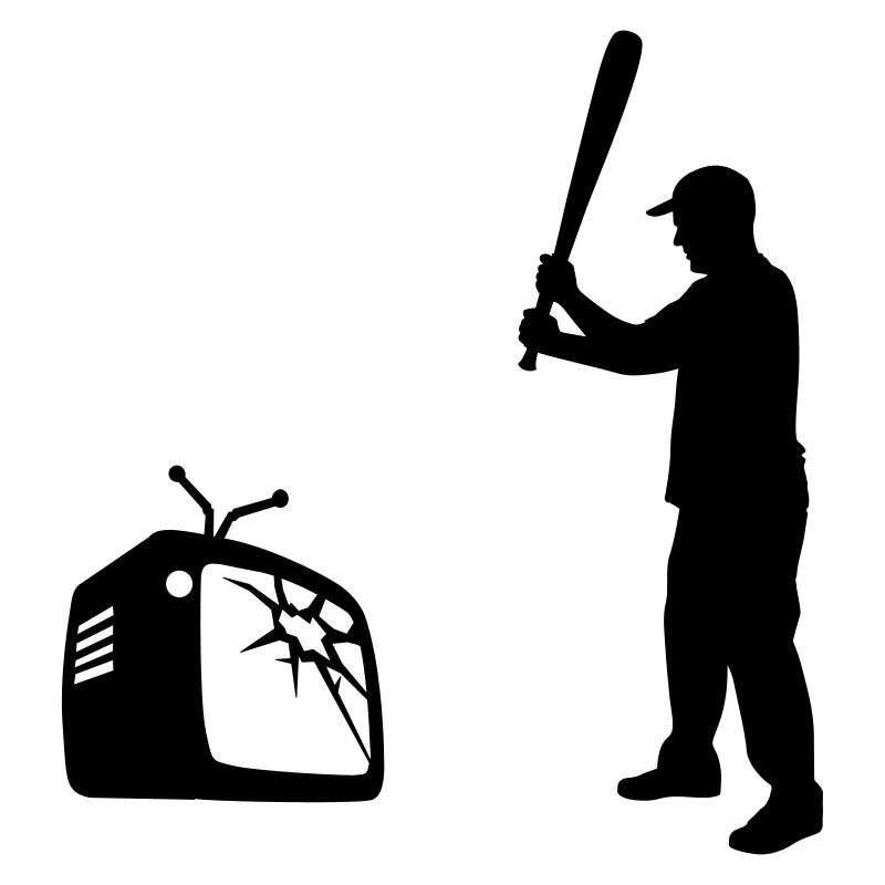 Destroy Your TV - Baseball bat vs. Television