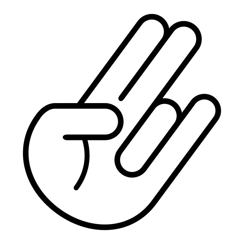 JDM Hand (Outline)