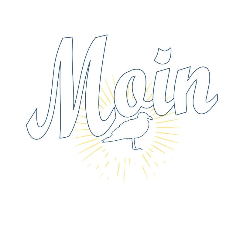 Norddeutsch Möwe - Moin ihr Spacken Oder was?