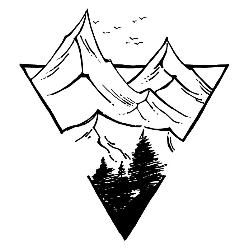 Triangle, Mountains & Forest