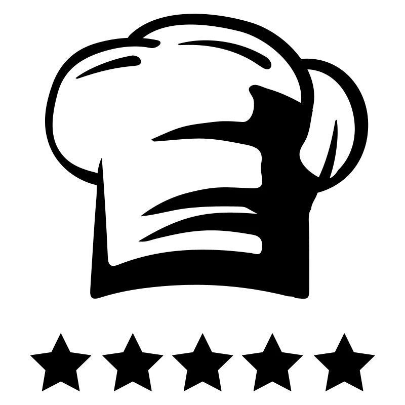 Chef's hat 5 star chef