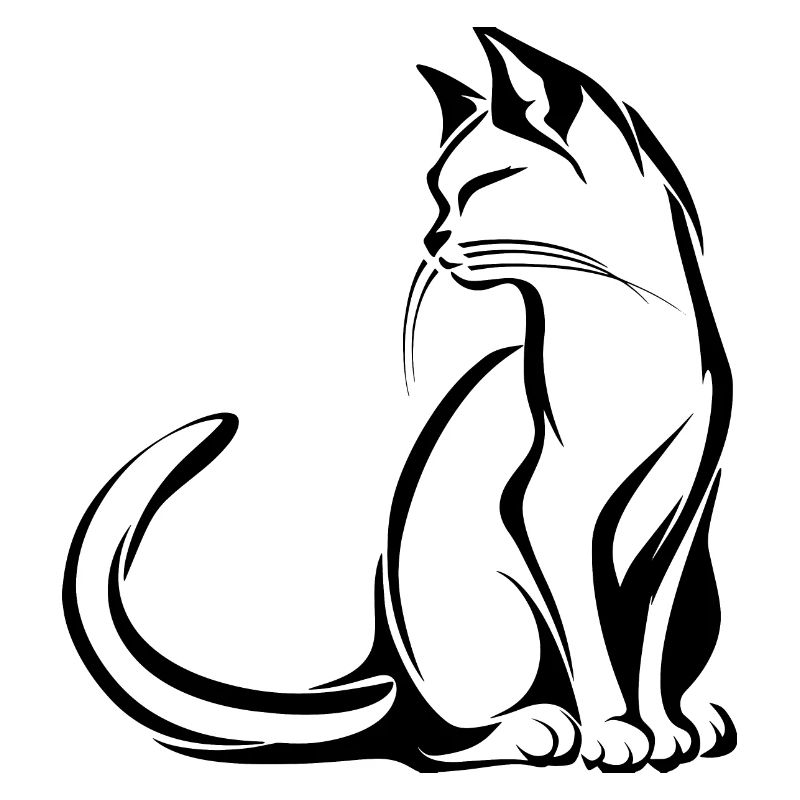 Chat, Motif De Chat, Visage De Chat