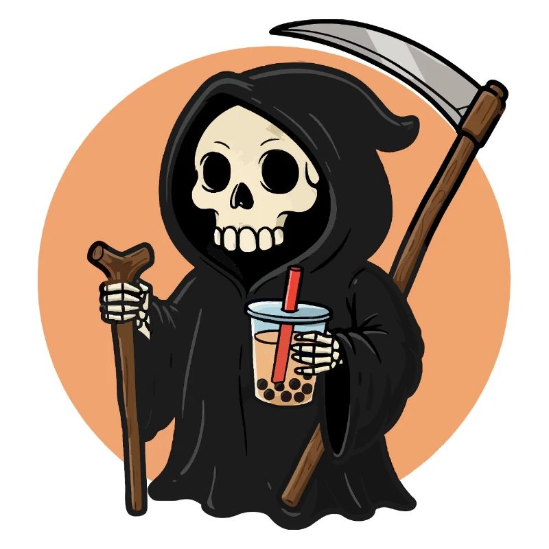 Grim Reaper with Boba