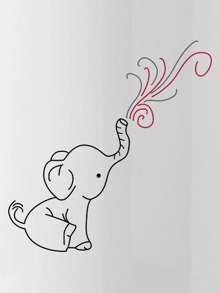 bébé elephant