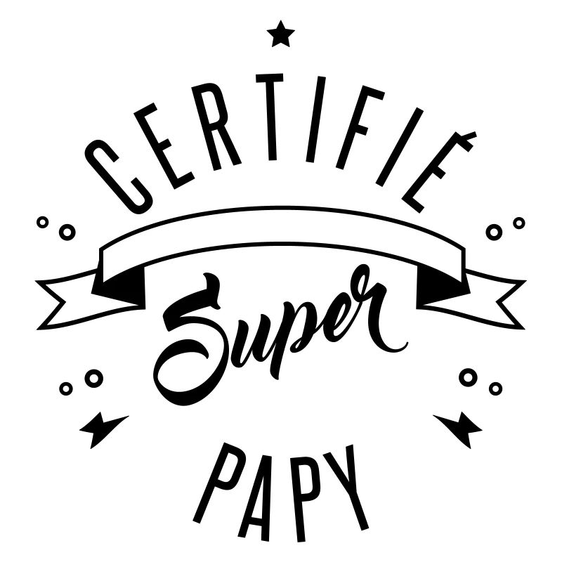 certifié super papy