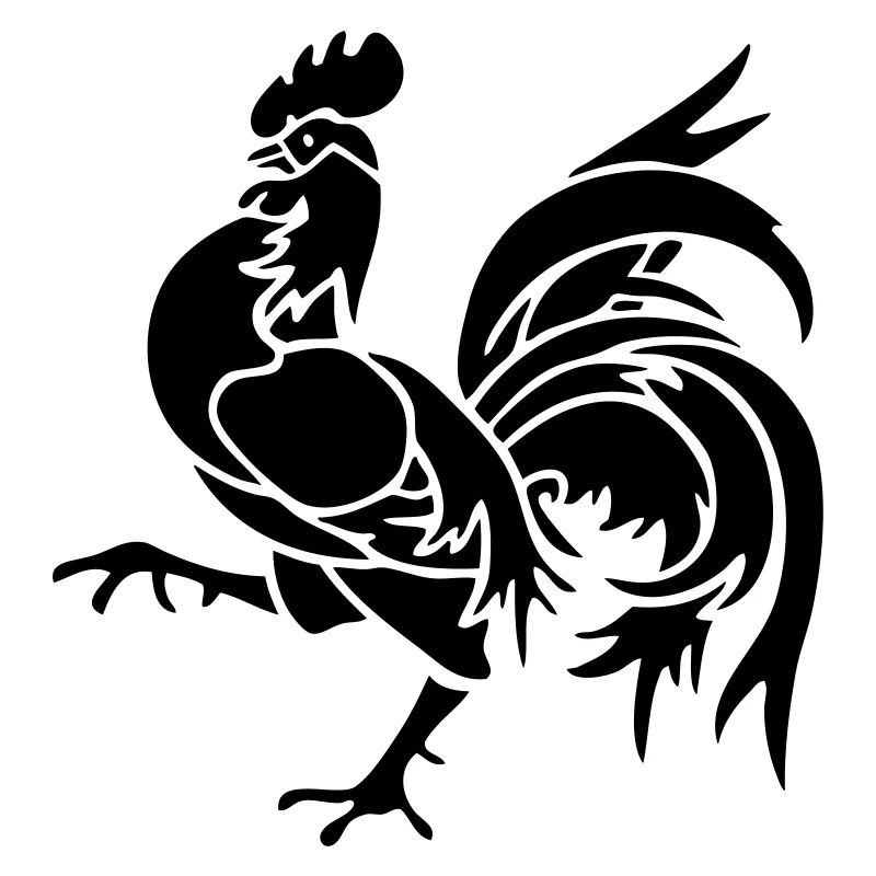 wallonia rooster bold walloon belgium
