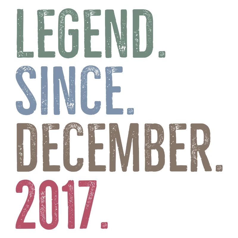 Legend Since December 2017