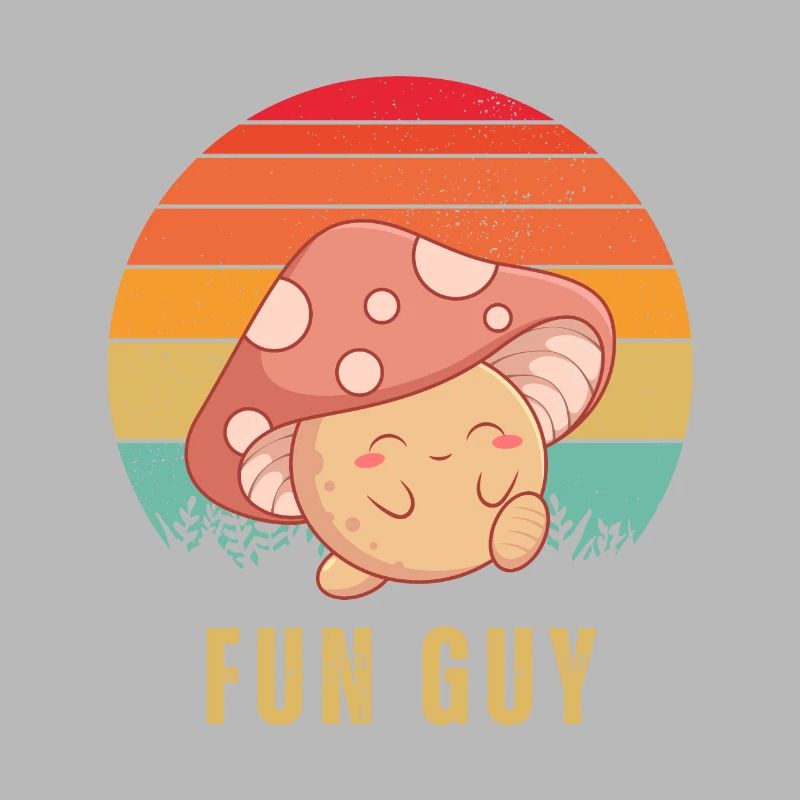 Fun Guy Retro Sunset