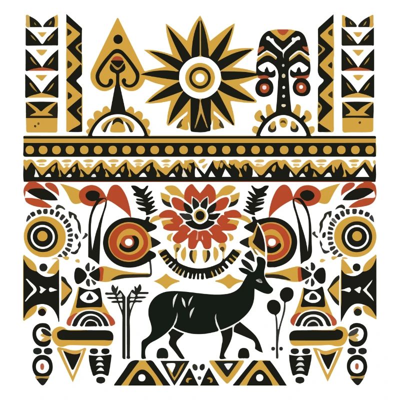 Afrikanische Folklore