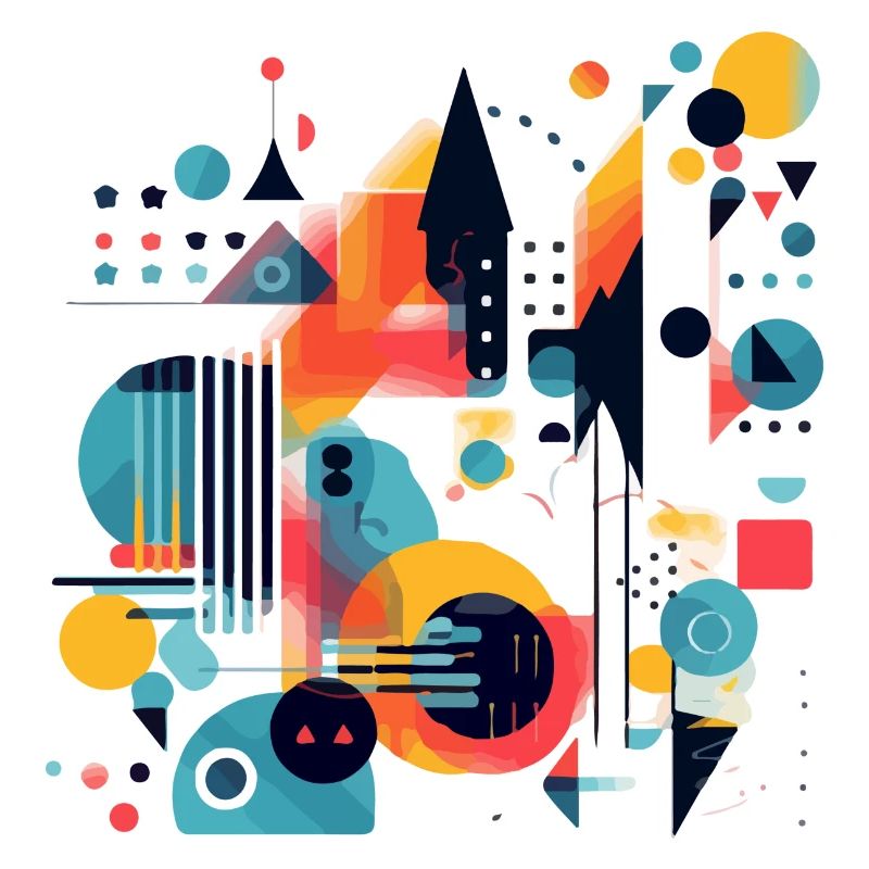 Abstract geometric design