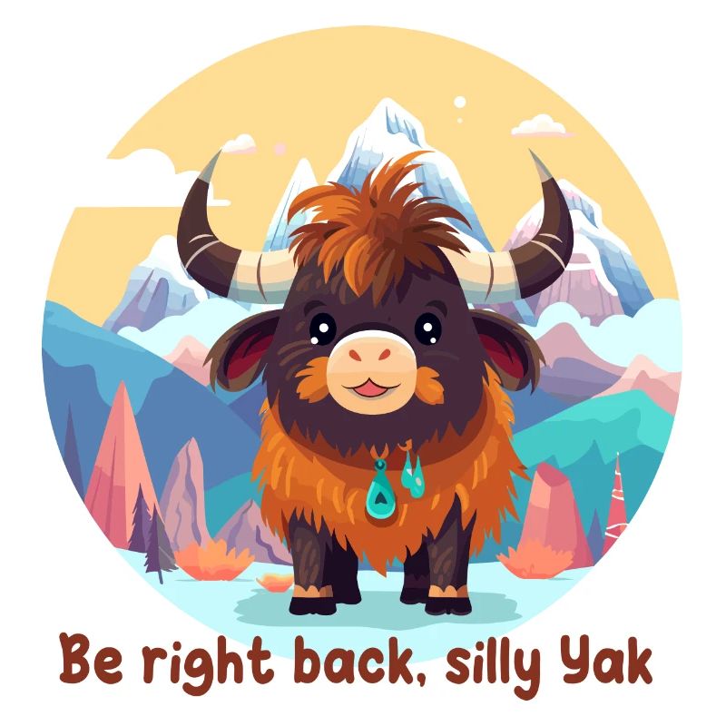 Be right back, silly Yak