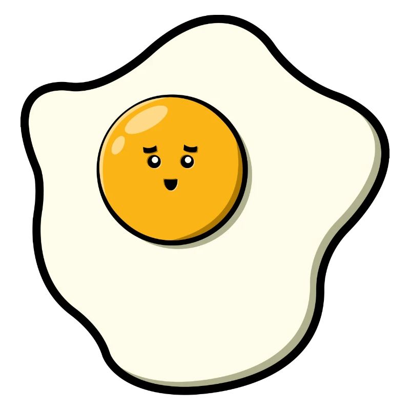 Oeuf au plat mignon