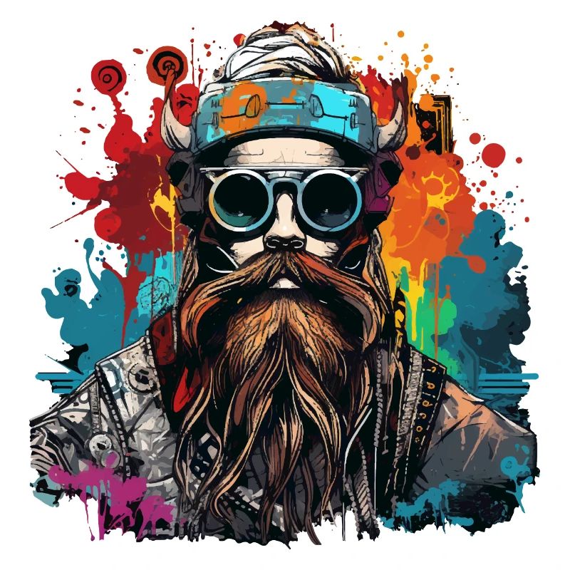 Conception moderne de Viking Valhalla Nordmann