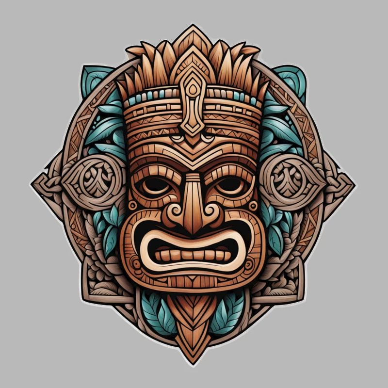 Tiki Beach - Polynesia Statue