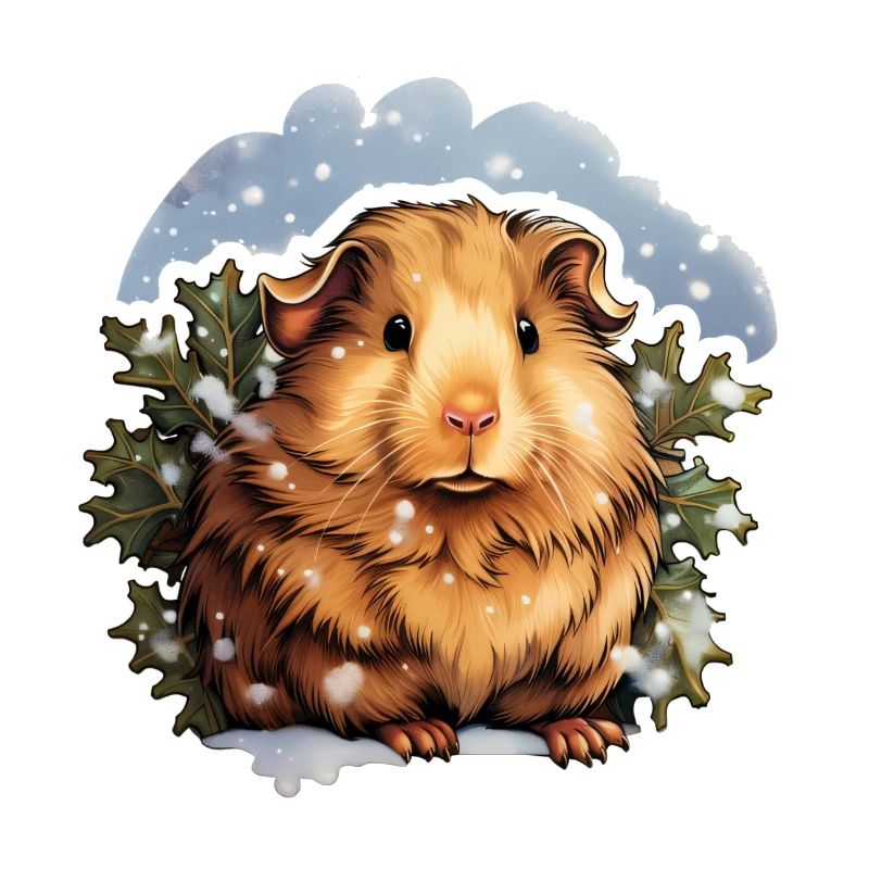 Cochon d’Inde d’hiver