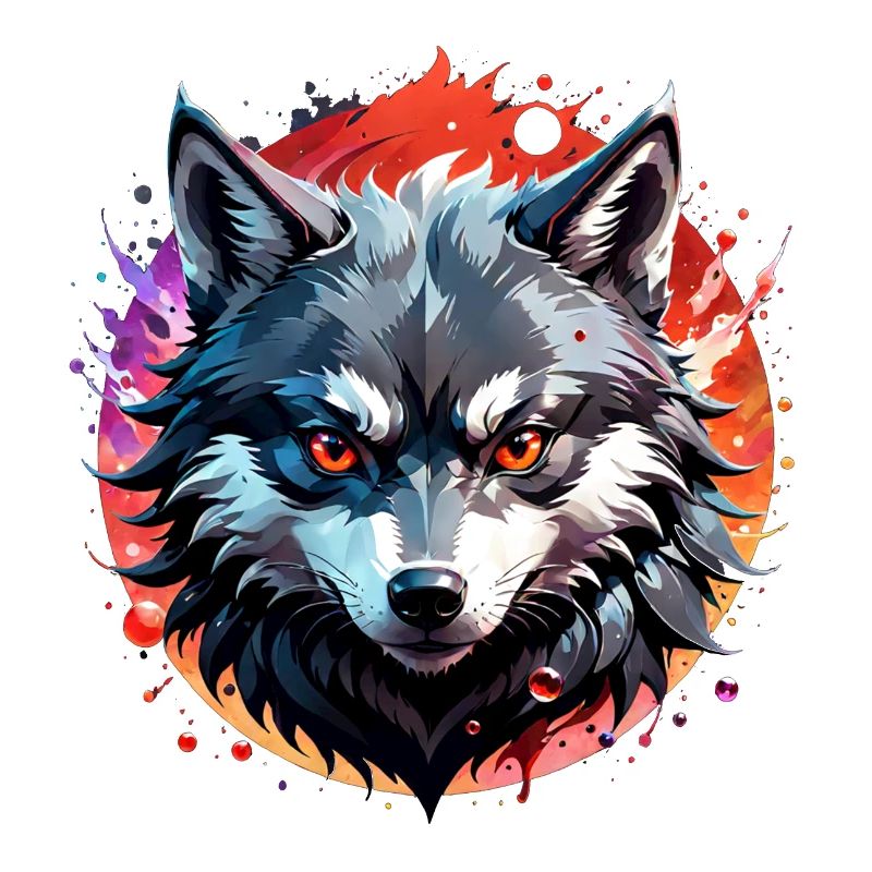 loup tatouage