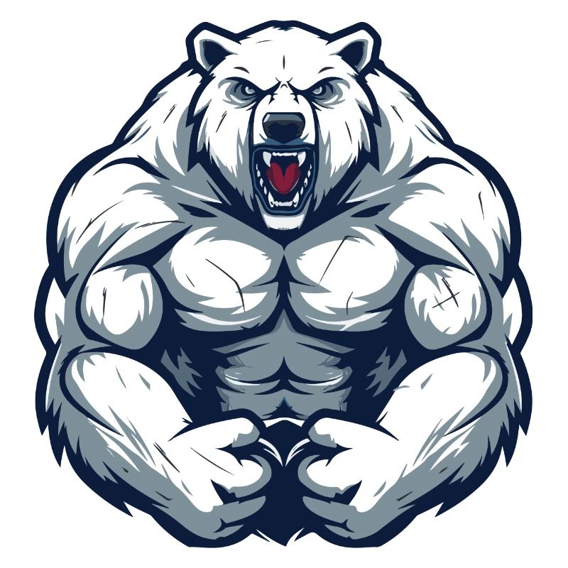 Eisbär Comic Workout