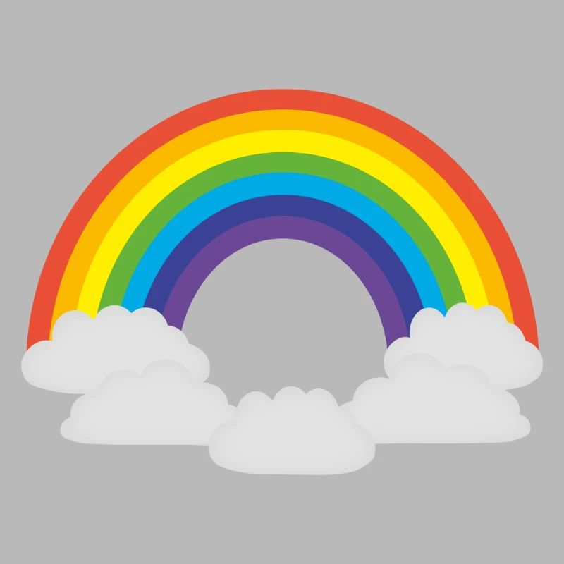 rainbow sun clouds weather rainbow sun cloud38