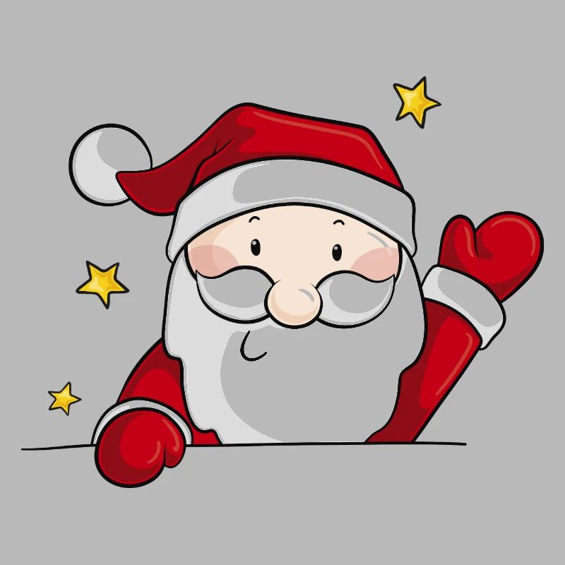 Comic Santa Claus