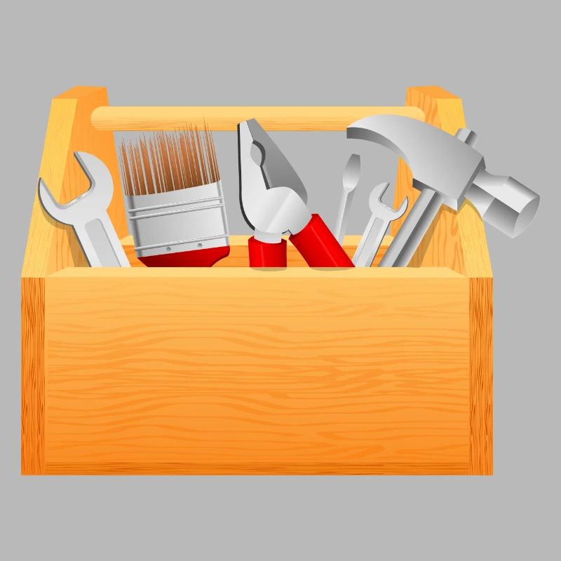 tool box tool box hammer pliers screwdriver
