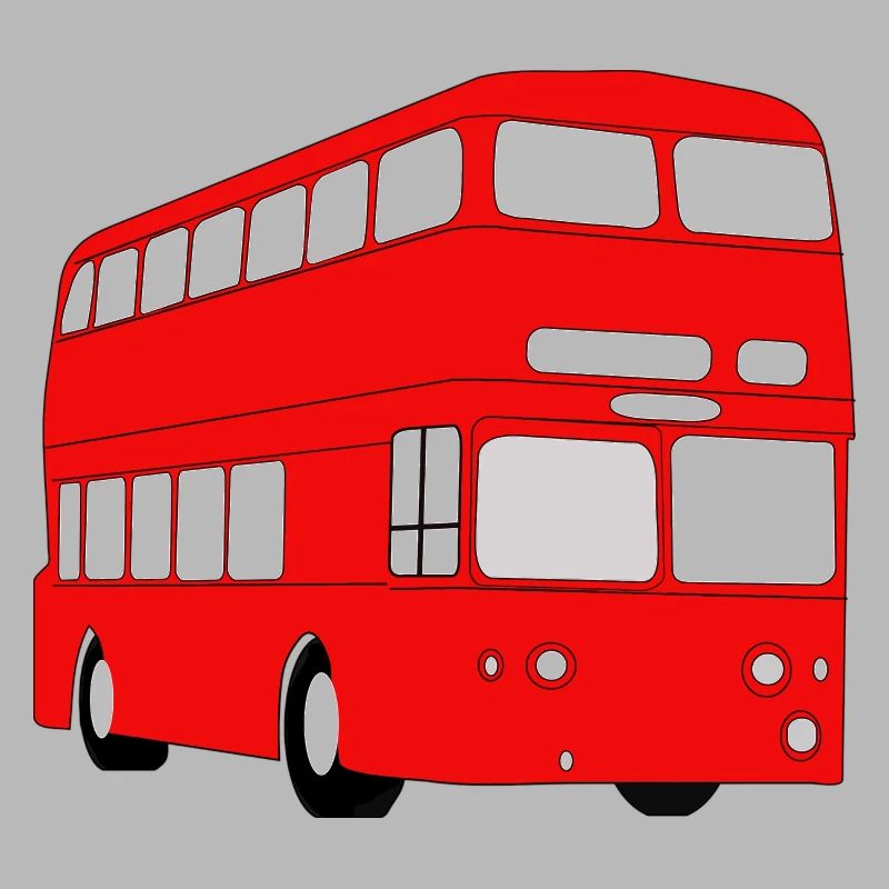 Roter Doppeldeckerbus