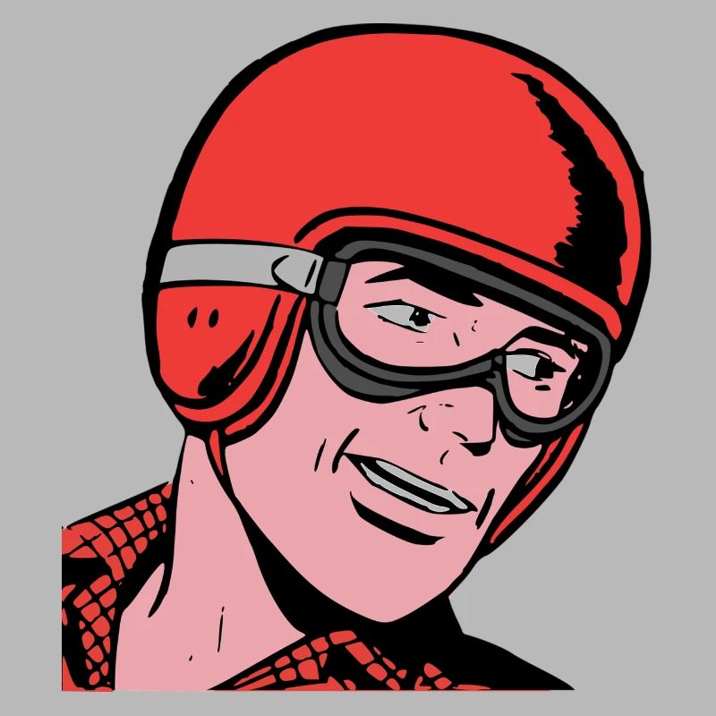 Vintage Driver Comic