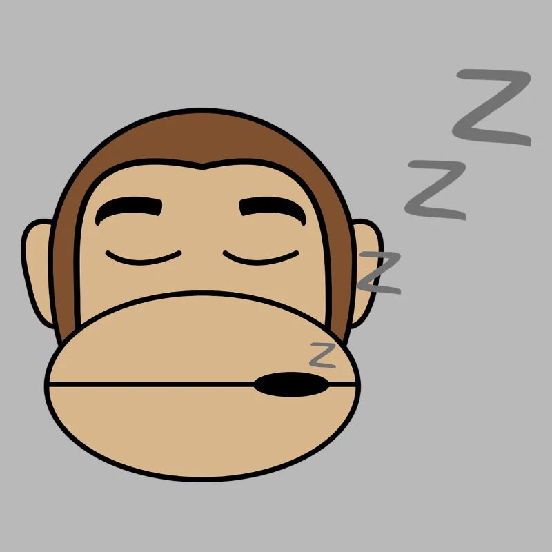 Singe idée cadeau de sommeil