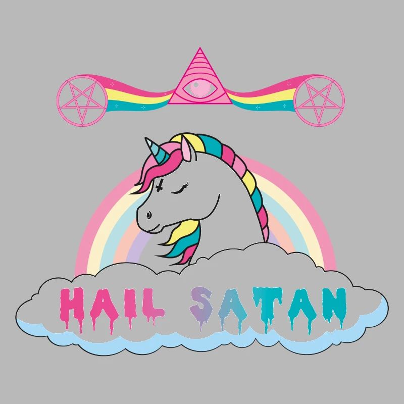 Hagel Satan Einhorn