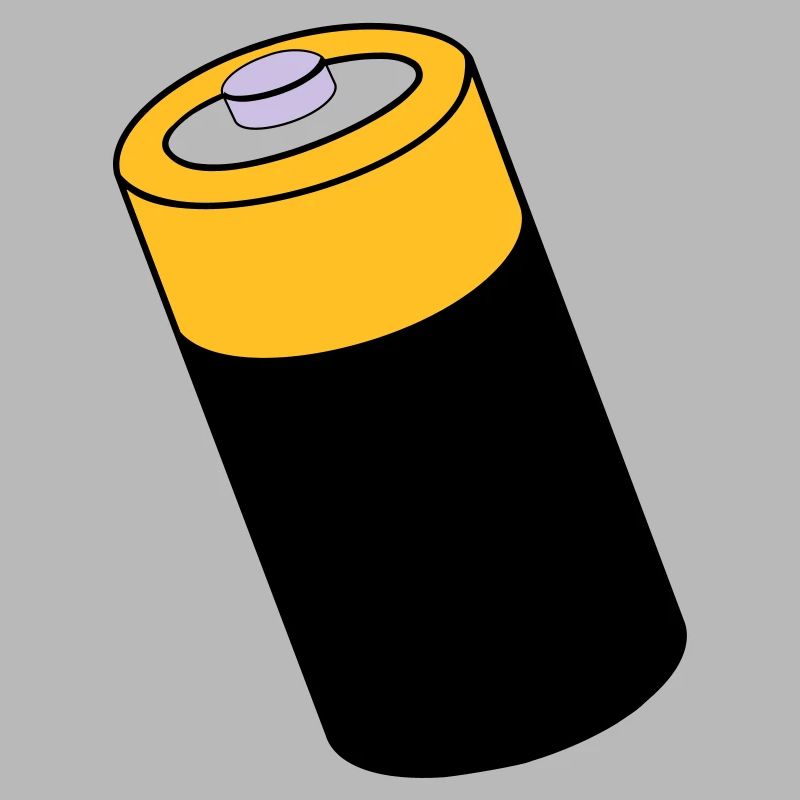 Batterie - Energie - unter Strom