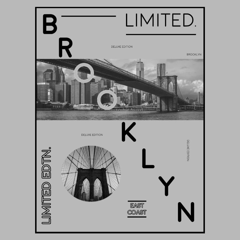 Brooklyn Edition Limitée! L'idée du pont de Brooklyn