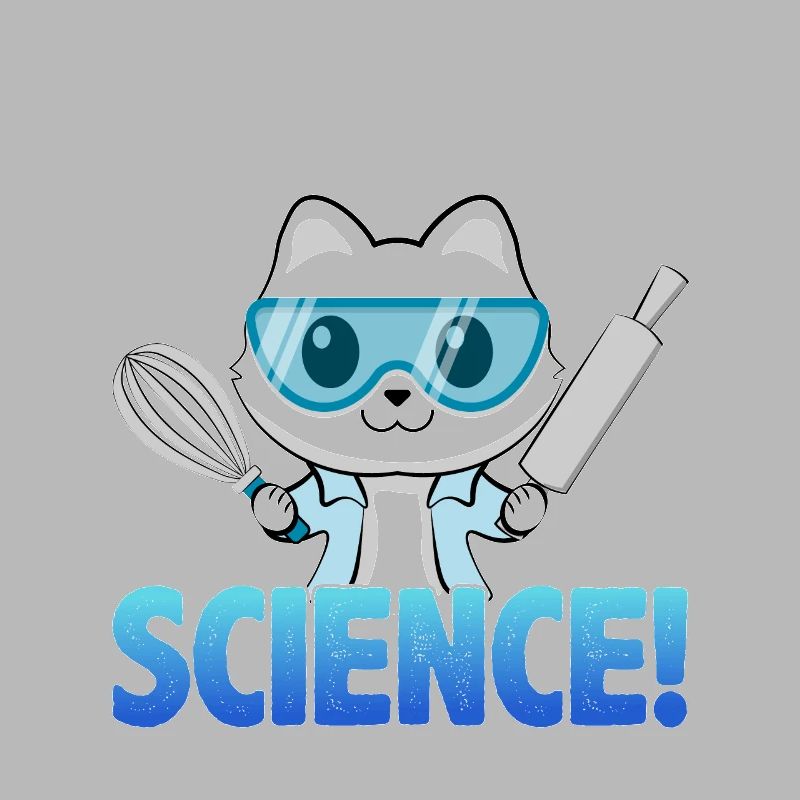 La cuisson est Science Cat