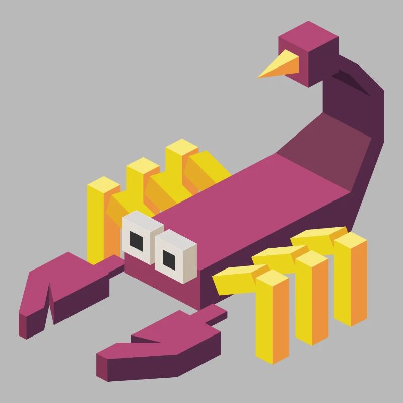 Scorpion Lowpoly