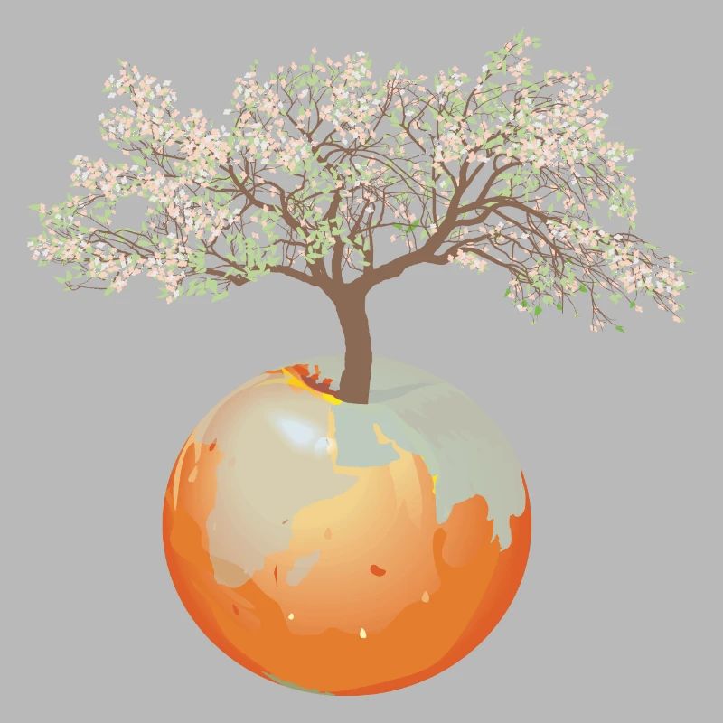 Earth - apple tree