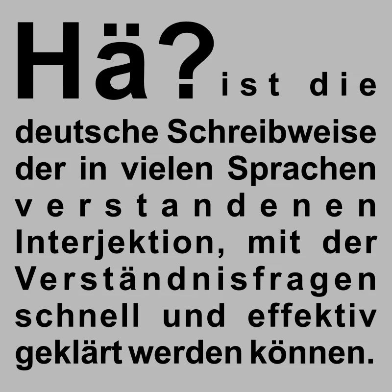 Hä?