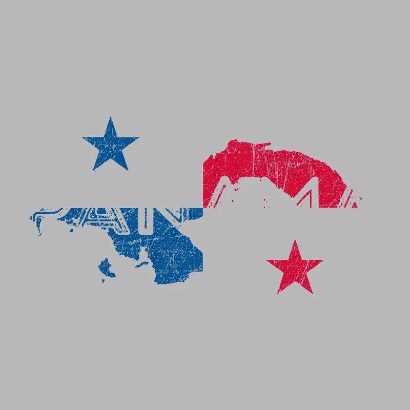 Panama Map and Flag