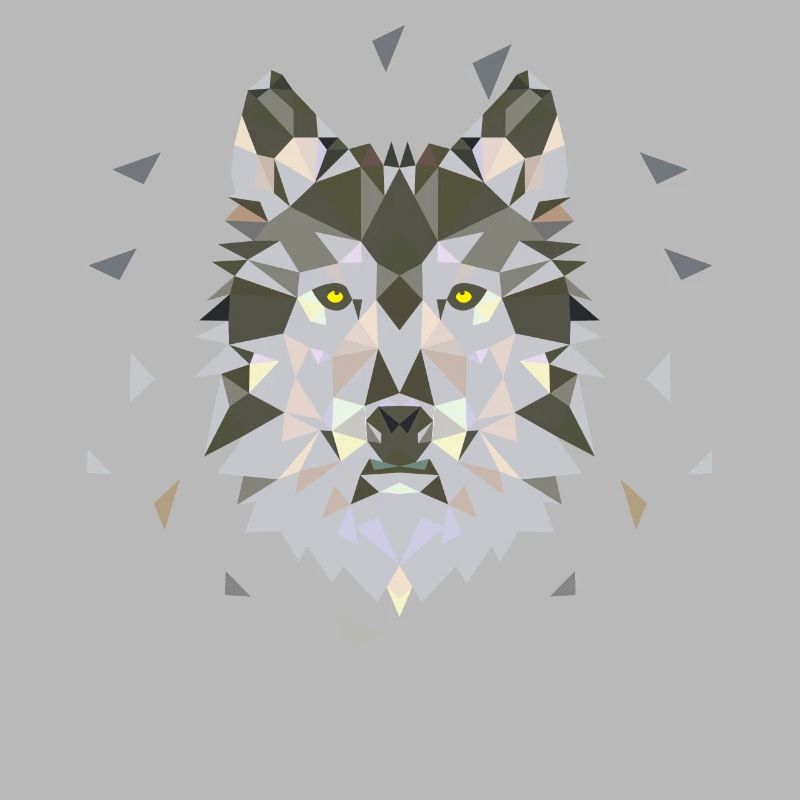 Wolf wolves wolf face